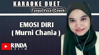 Download Emosi diri - Murni chania | Karaoke duet bareng Rinda Salim MP3