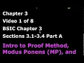 BSIC Chapter 3 Sections 3 1 to 3 4 Part A