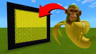 How To Make A Portal To The Chimpanzini Bananini Dimension in Minecraft!