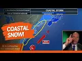 The Forecast Feed Coastal Storm Tracking Snow into Northeast for Sunday