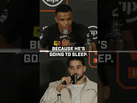 The war of words continues between Landman and Boutasaa 😳 #GLORY109