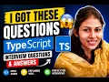 Most Asked TypeScript Interview Questions in 2026