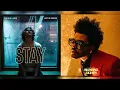 STAY x Blinding Lights - The Kid LAROI, The Weeknd \u0026 Justin Bieber (MASHUP)