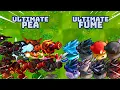 Lagu PvZ1 Fusion 3.2 Challenges!!! Team Ultimate Pea Vs Team Ultimate Fume | Who Will Win???