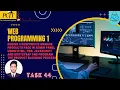 Web Programming 1 Task 44 Java Institute Sheshan Danuksha