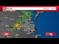 Live Radar Weather Alert Day for Hampton Roads due to risk of strong storms