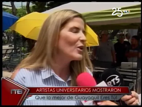 Artistas Universitarios mostraron que lo mejor de Guayaquil Eres tú