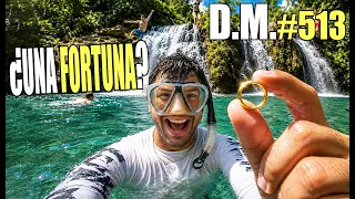 ¿Qué hay oculto en el fondo de esta CASCADA? - Detección Metálica 513
