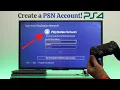 How to Create a PSN Account on PS4 2 Min