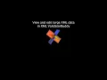 View and edit large XML data