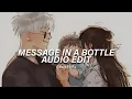 Download Lagu Message In A Bottle (Sped Up ) - Taylor Swift [Edit Audio] (Use Headphones 🎧)