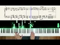 【Piano Cover】YOASOBI - 三原色｜高還原純鋼琴版｜高音質/附譜