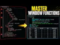 SQL Window Functions 12 Real Examples for Developers