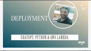 - ChatGPT Python AWS Lambda