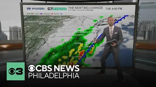 Tracking more rain in the Philadelphia area on Tuesday NEXT Weather