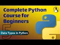 05 Introduction to data types in python programming language