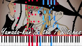 Download Yamada-Kun \u0026 the 7 Witches OP - Kuchizuke Diamond (WEAVER) Revisited! [Piano Transcription] MP3