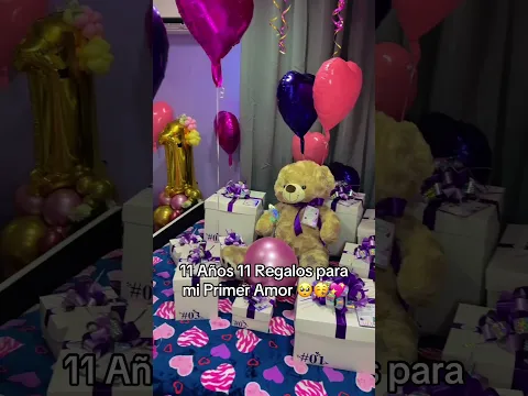 11 Regalos le di a mi hija por su cumpleaños 🥹🥹😍😍😍