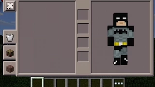 Minecraft PE - Batman Skin Costume