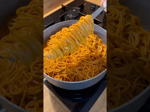 اسهل طريقه ممكن تعملوا بيها سباغيتي 🍝