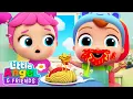 Lagu Yummy Spaghetti Song (Table Manners) | Little Angel And Friends Kid Songs