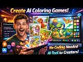 Coloring Book Game Prompt Generator Review Create AI Coloring Games Without Coding