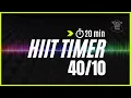 Let s train a 20 min Interval timer with 40 sec work and 10 sec rest Mix 113
