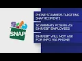 Alabama DHR cautions SNAP Recipients Against Phone Scammers