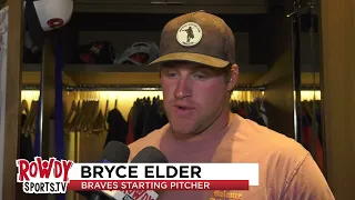 Braves starter Bryce Elder discusses his performance in win over Rockies