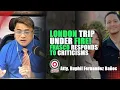 Lagu DUKE \u0026 CHRISTINA FRASCO ni-hatag na statement sa ilang London travel samtang bagyong Tino sa Cebu