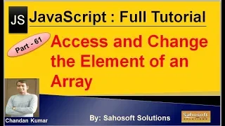 Access and Change the Element of an Array JavaScript Full Tutorial in Hindi