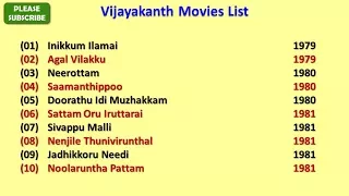 vijayakanth movies list