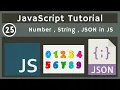 25 Number String JSON Object in JavaScript javascript tutorial UiBrains NAVEEN SAGGAM