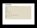 R Programming - Subsetting R Objects Basics by Johns Hopkins University