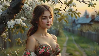 Зелене листя білі каштани Українська народна пісня Ukrainian Folk AI Version 