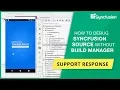 How to Debug Syncfusion Source without Build Manager - Visual Demo
