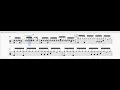 Eden (Isn't it Just Like You) Live Drum Sheet Music Tutorial