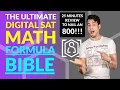 Digital SAT Math Formula Bible - 34 ESSENTIAL Formulas and Properties to earn an 800