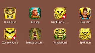 Temple Run Jumanji Epic Run Spirit Run 2 Lara Croft Relic Run Zombie Run 2 Temple Lost Running 