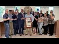 Brazoria County Commissioners Court - Joe Ripple Recognition