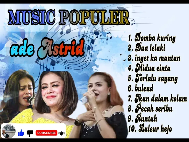 Download MP3 Domba kuring ade Astrid mix album populer#domba kuring #dua  lelaki #dangdut ~ serba bisa official