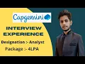 Latest Interview Experience capgemini java developer interview questions Got LOI Within 5 Day