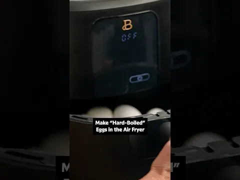 You Can Make Hard-Boiled Eggs in the Air Fryer?!