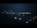 Make It With You - Bread / Ben & Ben (Full Band Karaoke) Male Key - Instrumental