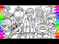 Inside Out 2 Coloring Pages How To Color All Emotions from Inside Out 2
