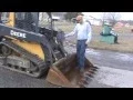 2010 John Deere 323D Rubber Track Skid Steer Loader 68HP Turbo Diesel Backhoe Excavator Ni