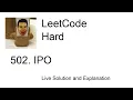 502 IPO Leetcode Hard