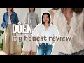 My honest review of DOEN recent collab with Gap