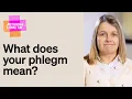 What does your phlegm mean Asthma Lung UK