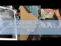 Review KTKDE A1 Picture Frame 23 4x33 Poster Frame Black Woodgrain Vertical Horizontal Wall Hangi